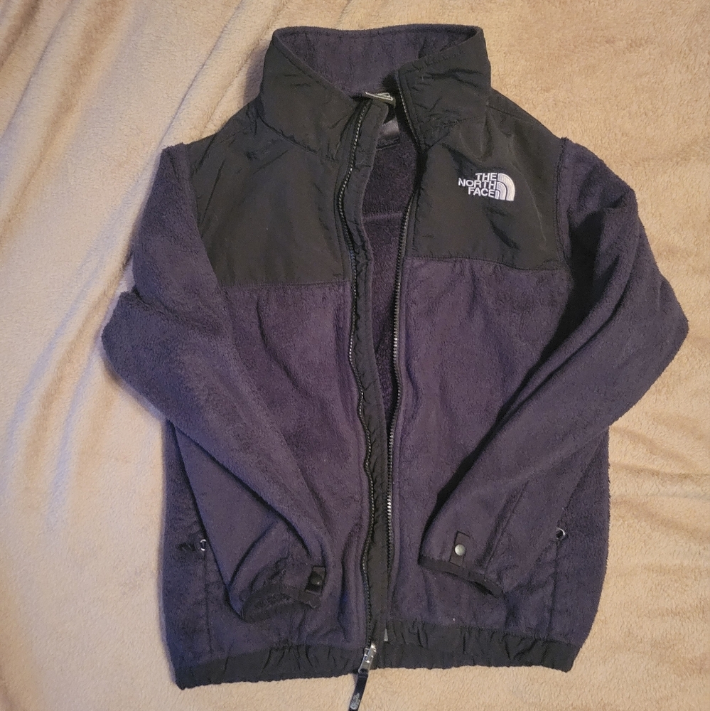 The North Face Black Fleece Jacket Girls Size 14/16